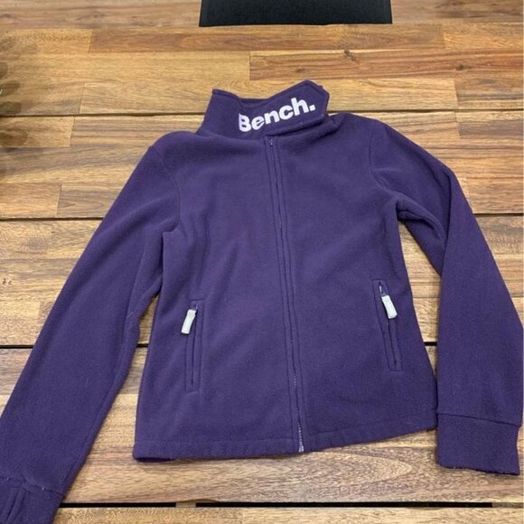 BENCH Fleece Jacket. Purple. Size 11/12. Excellent Condition. High Neck. - Picture 1 of 10